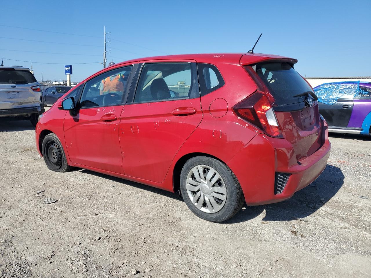 2016 Honda Fit VIN JHMGK5H53GX010415 Copart auction photo, undercarriage / hail damage thumbnail 2