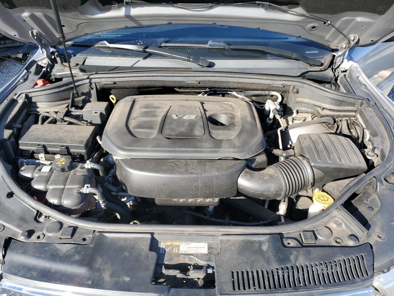 2017 Dodge Durango VIN 1C4RDHAG4HC917412 Copart auction photo, front end damage thumbnail 12