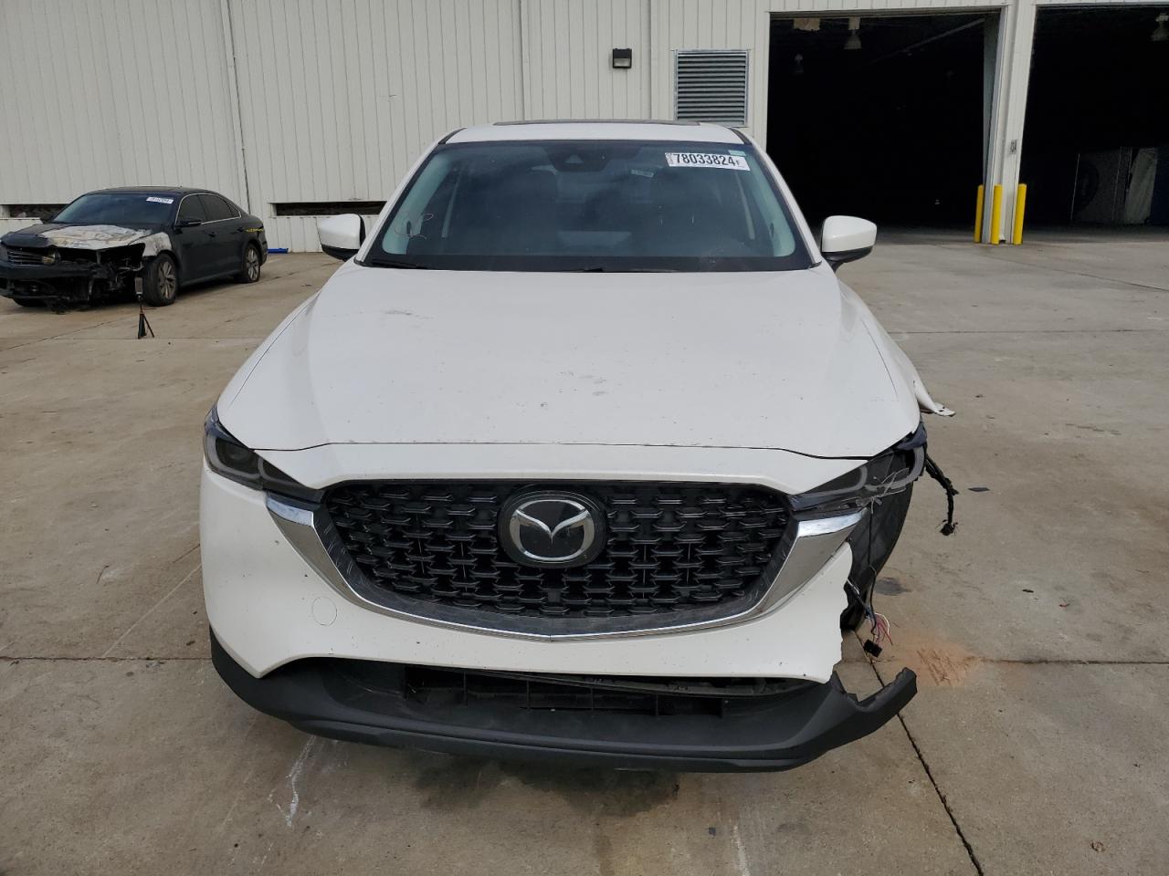 2022 Mazda CX-5 VIN JM3KFBDM7N1580338 Copart auction photo, front end damage thumbnail 5