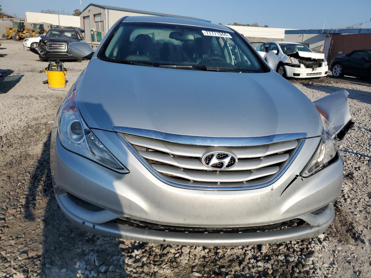 2012 Hyundai Sonata VIN 5NPEB4AC6CH309852 Copart auction photo, front end / side damage thumbnail 5