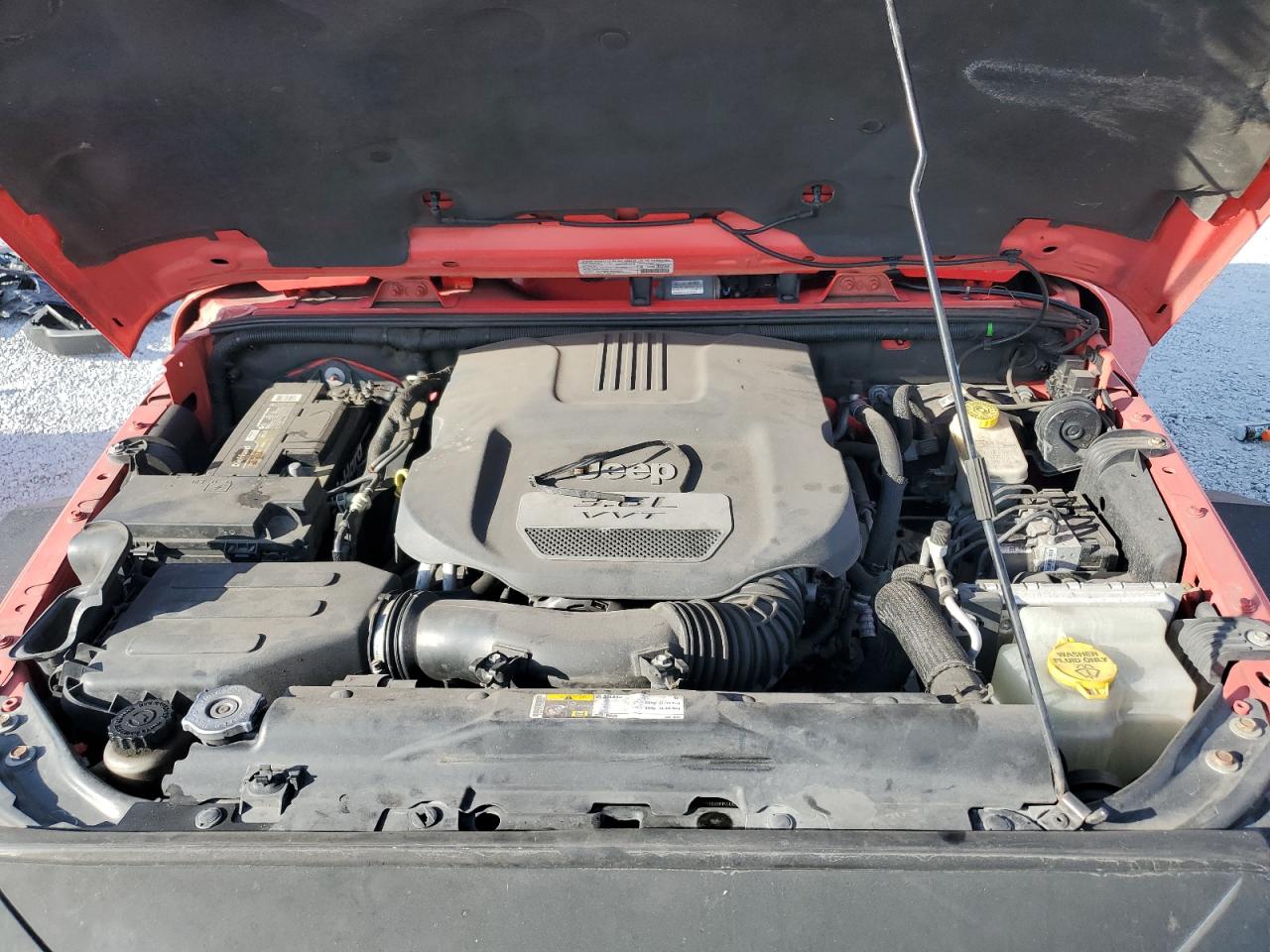 2013 Jeep Wrangler VIN 1C4AJWBG4DL635306 Copart auction photo, front end damage thumbnail 12