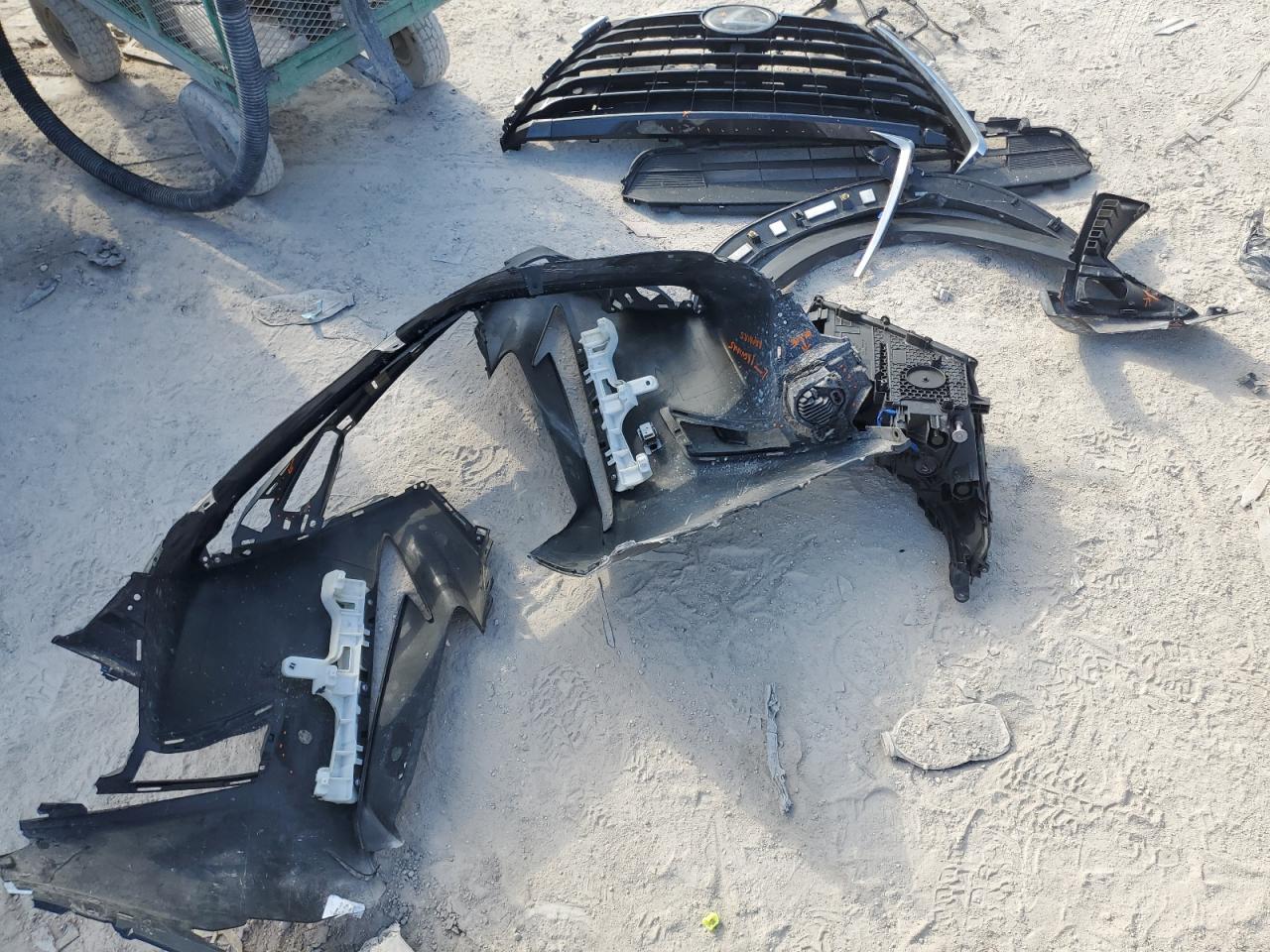 2018 Lexus NX VIN JTJYARBZ0J2097719 Copart auction photo, front end damage thumbnail 13