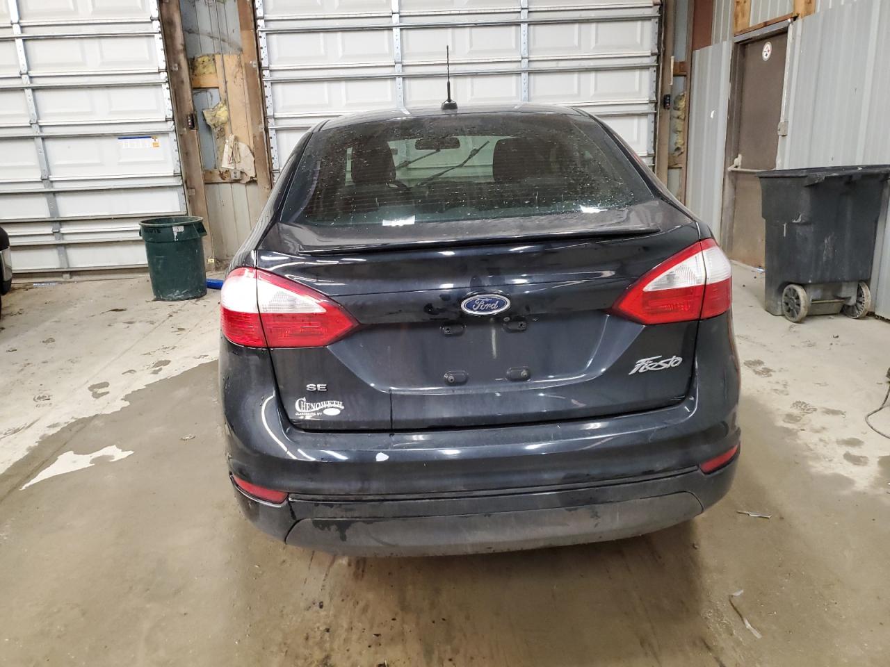 2019 Ford Fiesta VIN 3FADP4BJ6KM136343 Copart auction photo, front end / side damage thumbnail 6