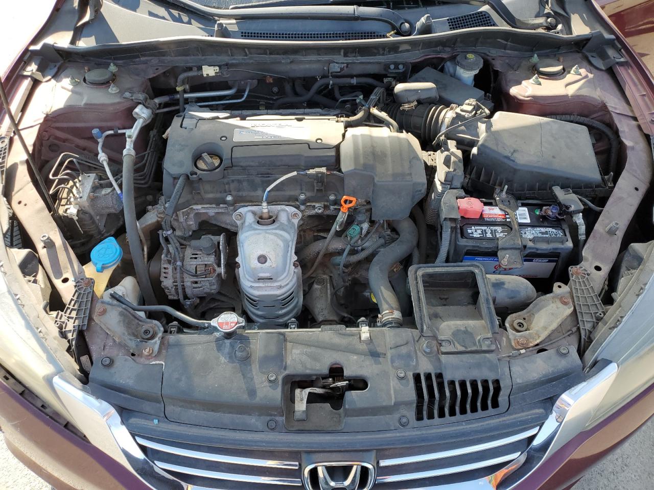 2013 Honda Accord VIN 1HGCR2F38DA082075 Copart auction photo, front end / side damage thumbnail 13