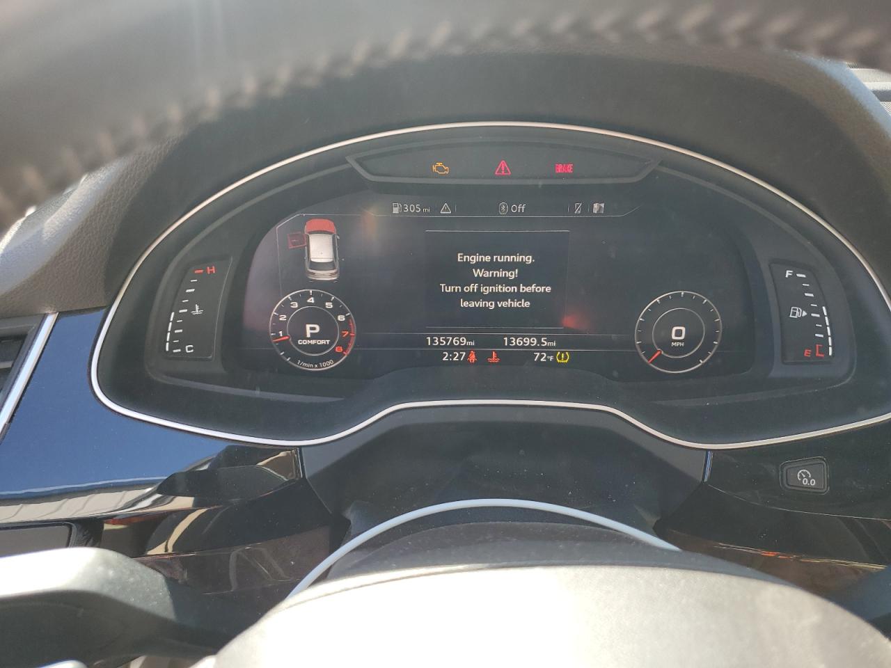 2017 Audi Q7 VIN WA1LAAF72HD029938 Copart auction photo, front end damage thumbnail 9