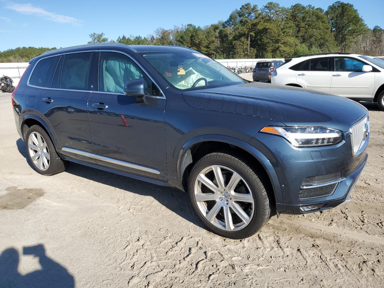 2018 Volvo XC90 VIN YV4A22PL4J1319940 Copart auction photo, rear end / side damage thumbnail 4
