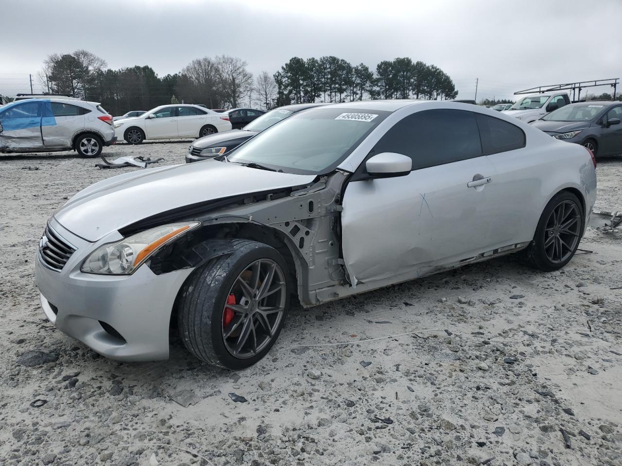 2008 Infiniti G VIN JNKCV64E28M120246 - Copart auction photo