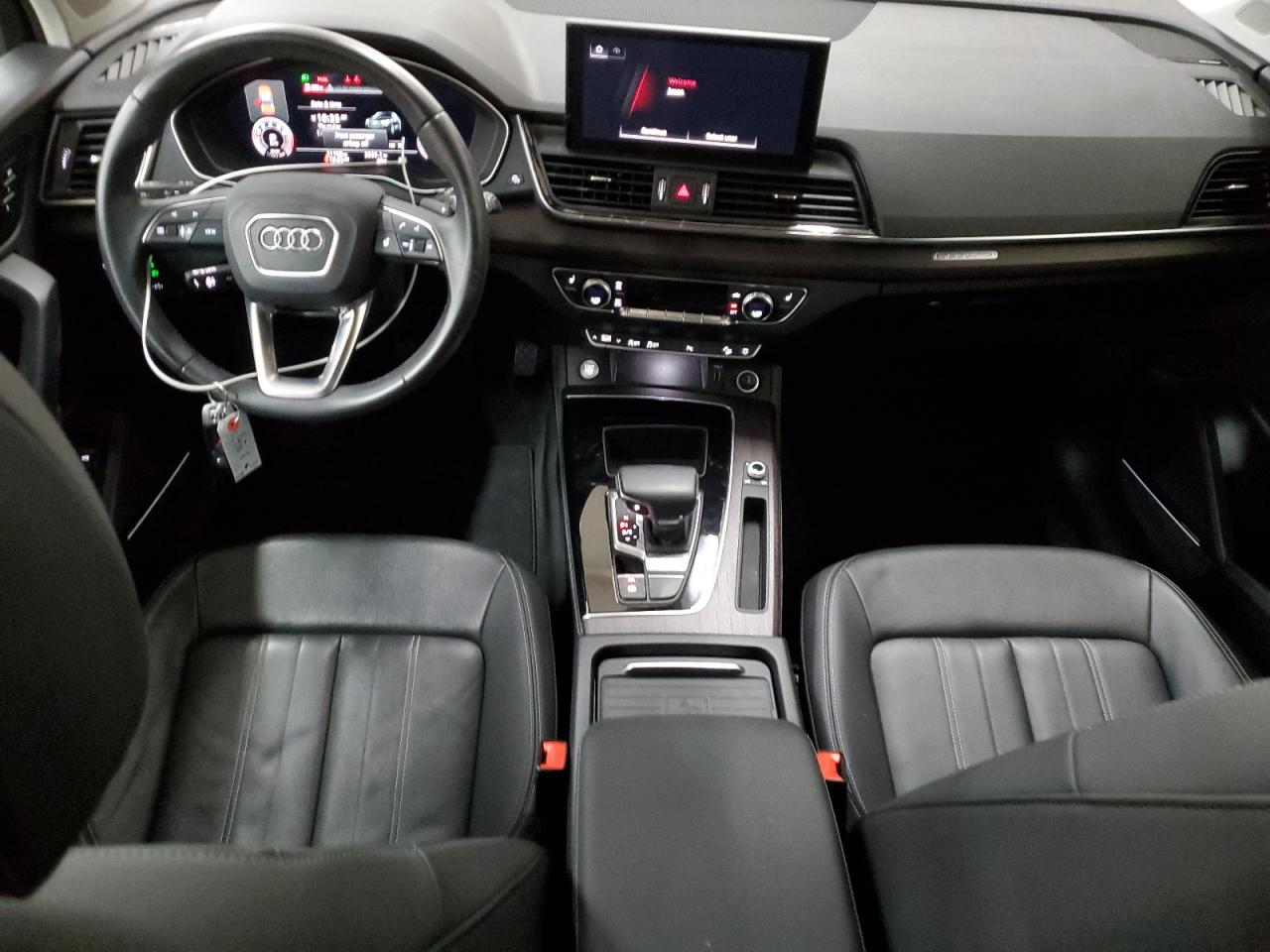 2021 Audi Q5 VIN WA1BAAFY2M2130570 Copart auction photo, front end damage thumbnail 8