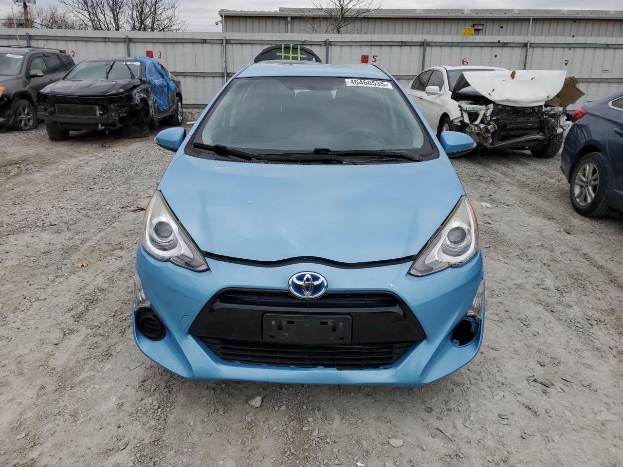2015 Toyota Prius VIN JTDKDTB3XF1102849 Copart auction photo, rear end / front end damage thumbnail 5
