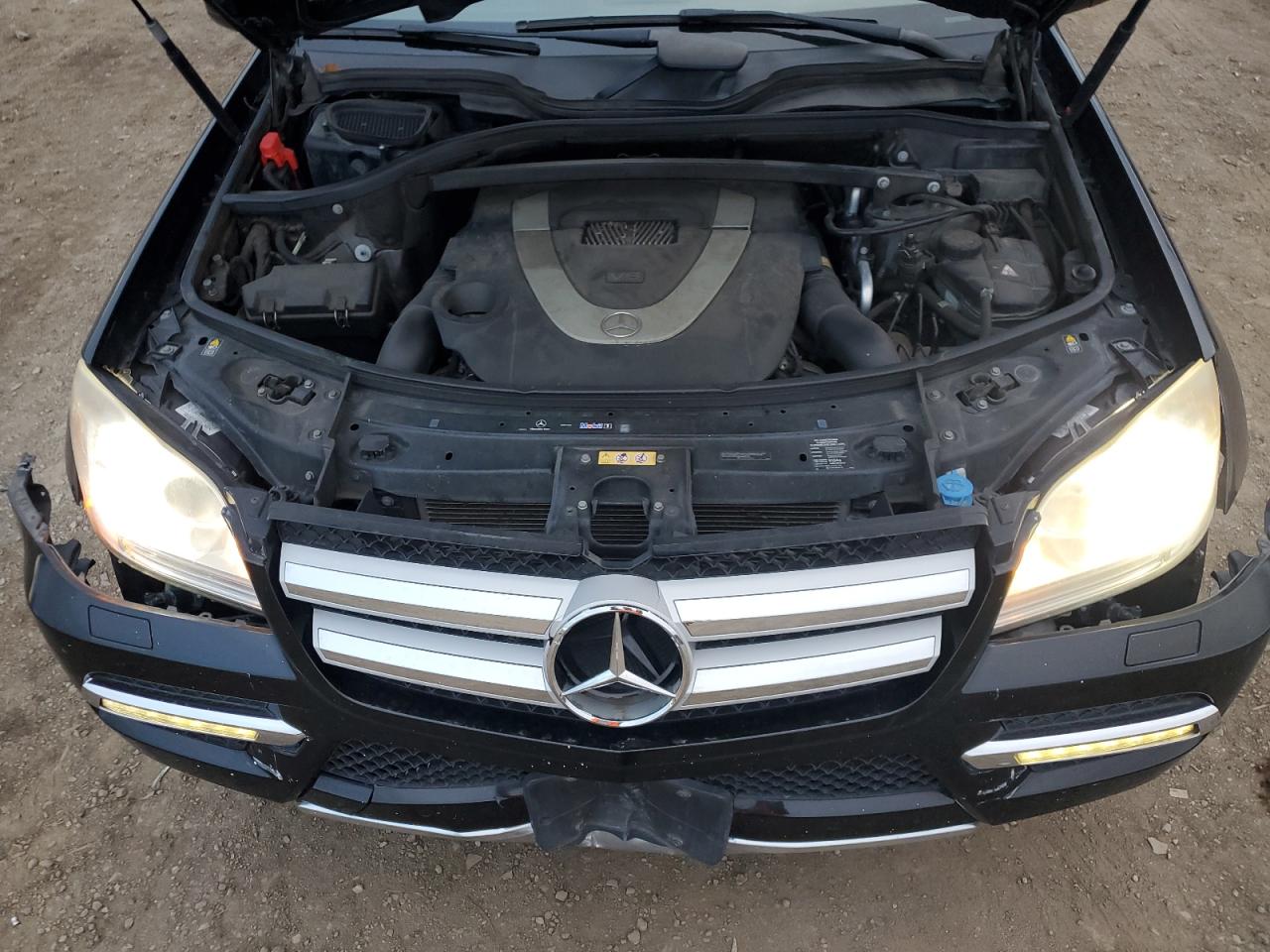 2012 Mercedes-Benz GL-klasse VIN 4JGBF7BE3CA787819 Copart auction photo, front end damage thumbnail 12