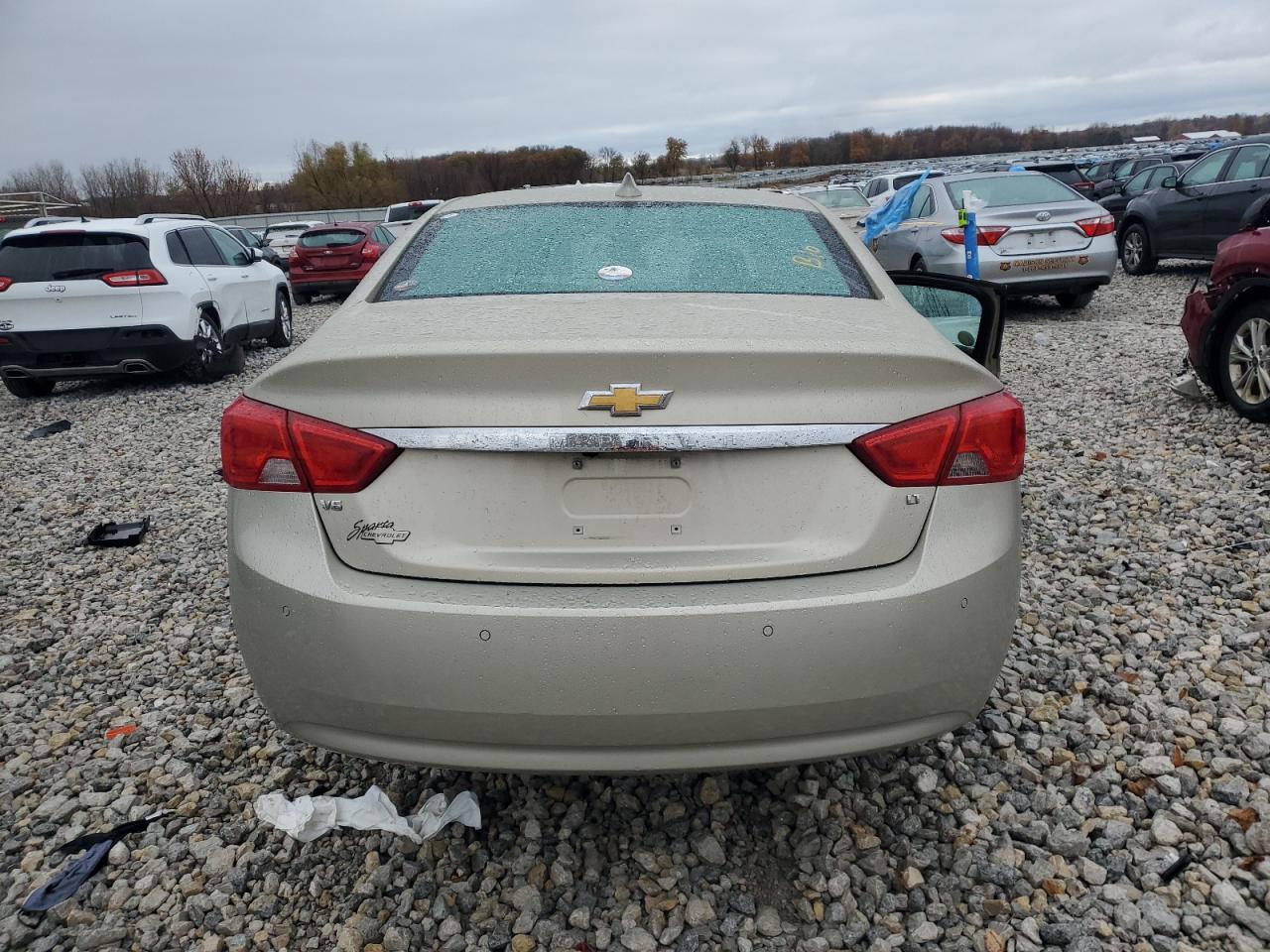 2015 Chevrolet Impala VIN 2G1125S32F9138617 Copart auction photo, front end / side damage thumbnail 6