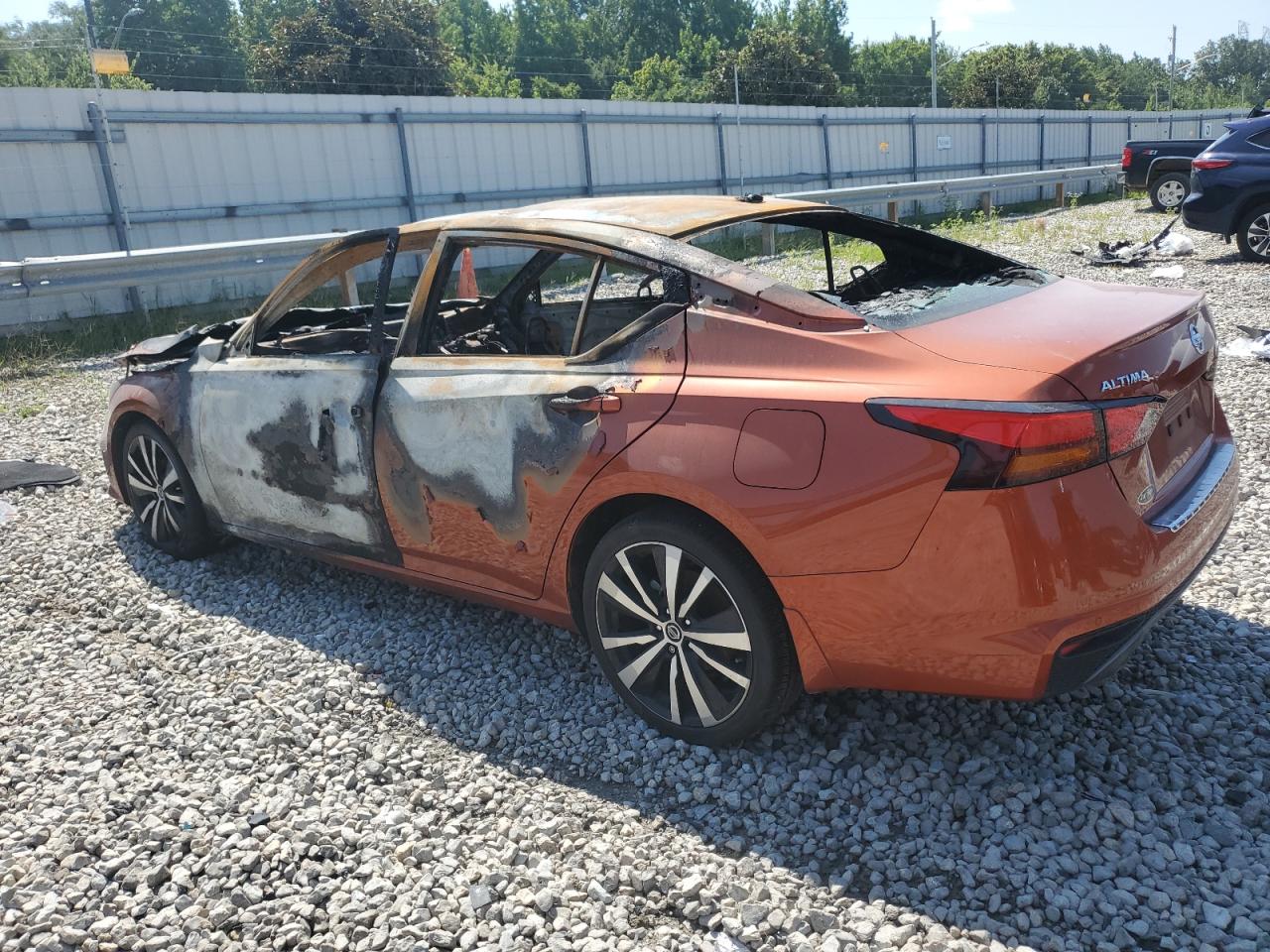 2022 Nissan Altima VIN 1N4BL4CV2NN347960 Copart auction photo, burn / replaced vin damage thumbnail 2