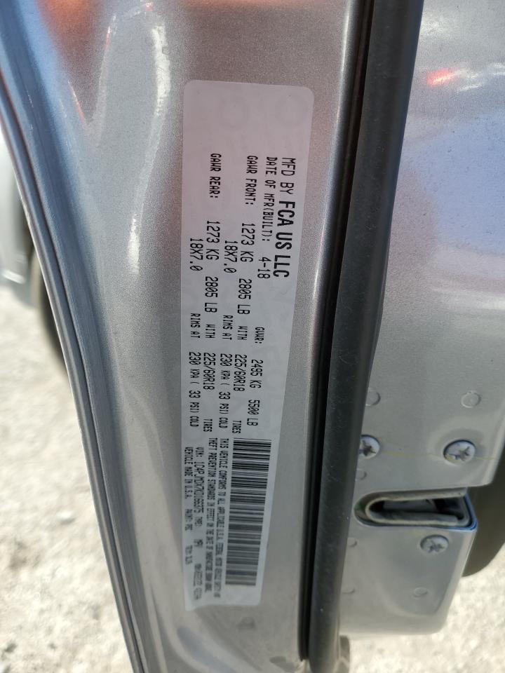 2019 Jeep Grand Cherokee VIN 1C4PJMDX7KD166375 Copart auction photo, all over / mechanical damage thumbnail 13