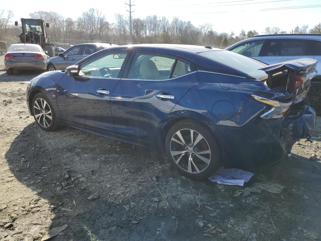 2017 Nissan Maxima VIN 1N4AA6APXHC439318 Copart auction photo, rear end damage thumbnail 2