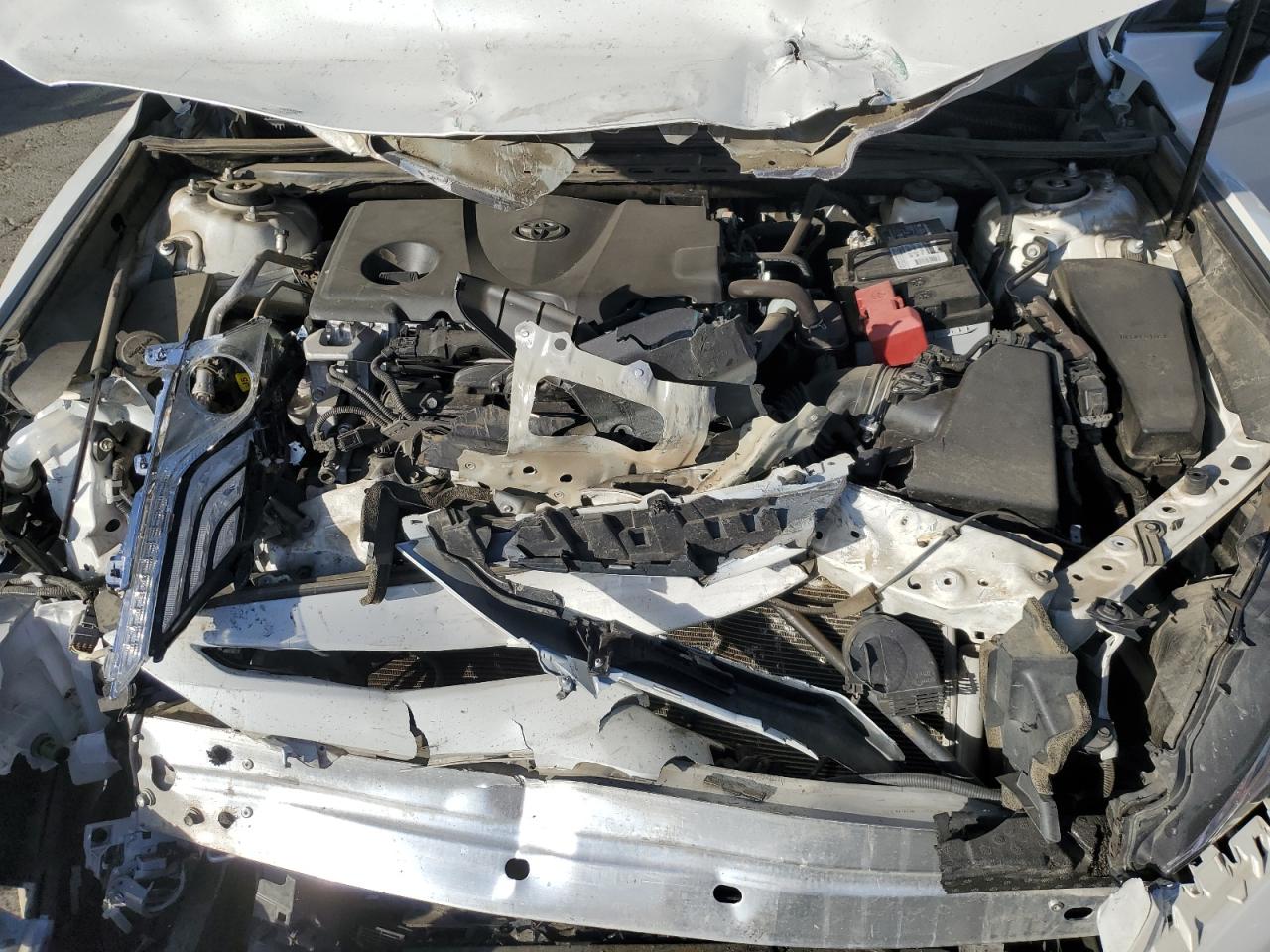 2020 Toyota Camry VIN 4T1K61BK0LU007390 Copart auction photo, front end / side damage thumbnail 11