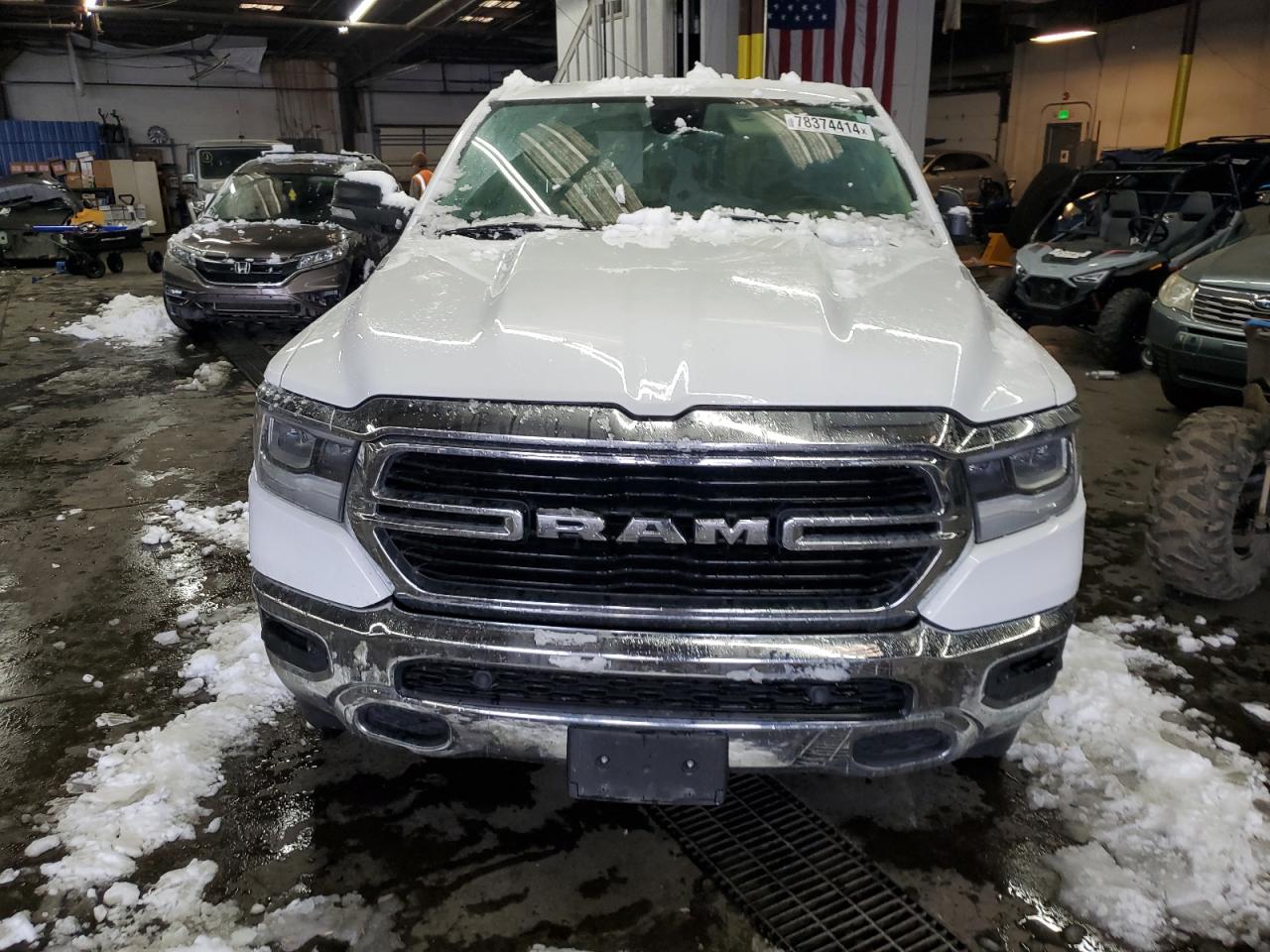 2019 RAM 1500 VIN 1C6SRFFT4KN536210 Copart auction photo, rear end damage thumbnail 5