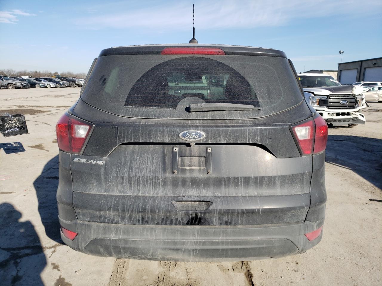 2019 Ford Escape VIN 1FMCU0F76KUB57965 Copart auction photo, side damage thumbnail 6