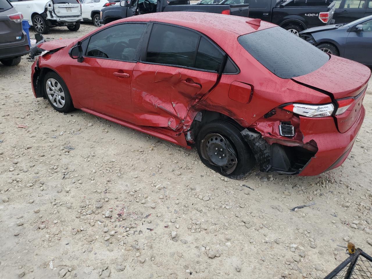 2021 Toyota Corolla VIN JTDEPMAE3MJ179265 Copart auction photo, all over damage thumbnail 2