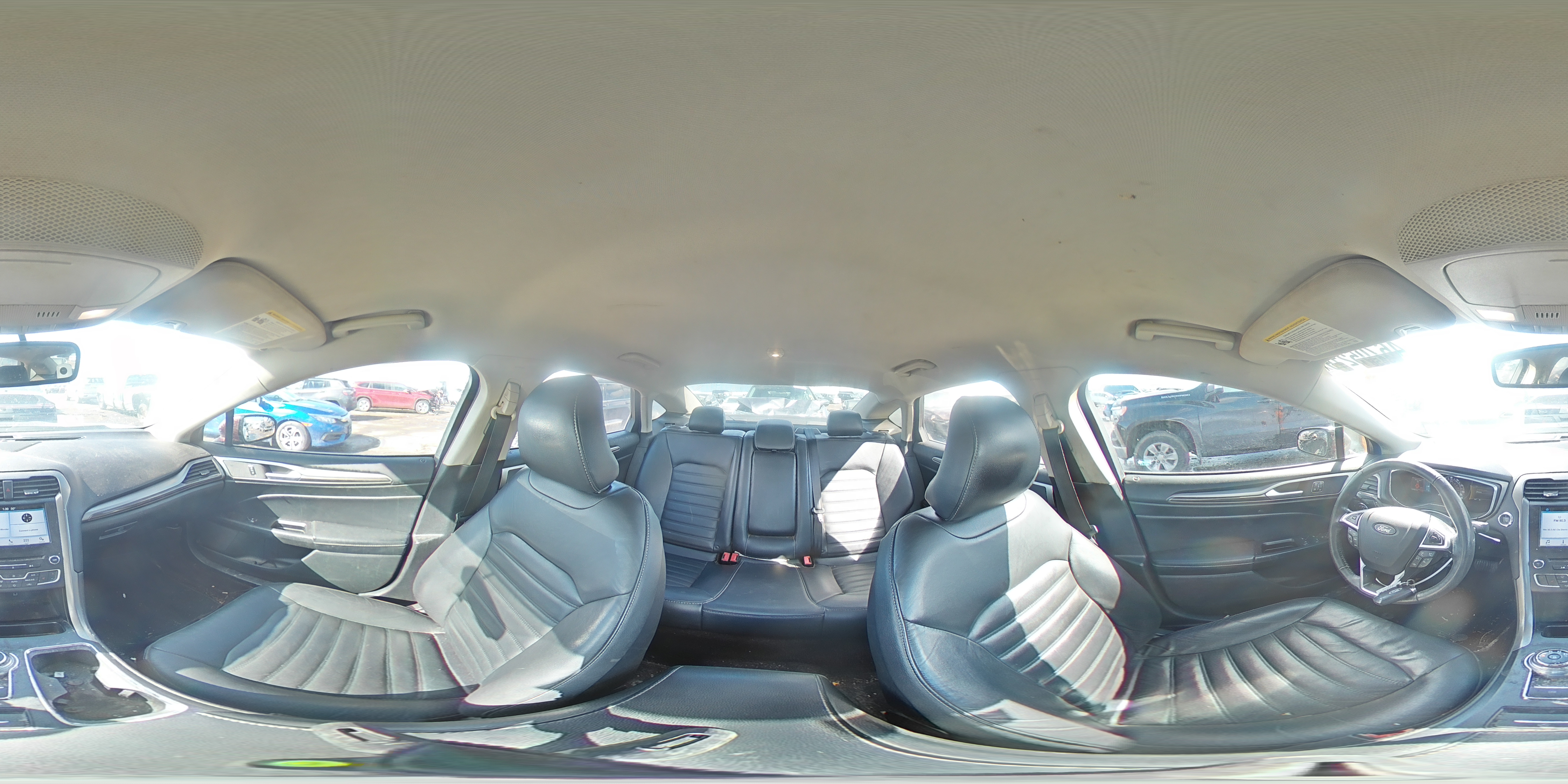 2017 Ford Fusion VIN 3FA6P0HD5HR140415 Copart auction photo, front end damage thumbnail 13