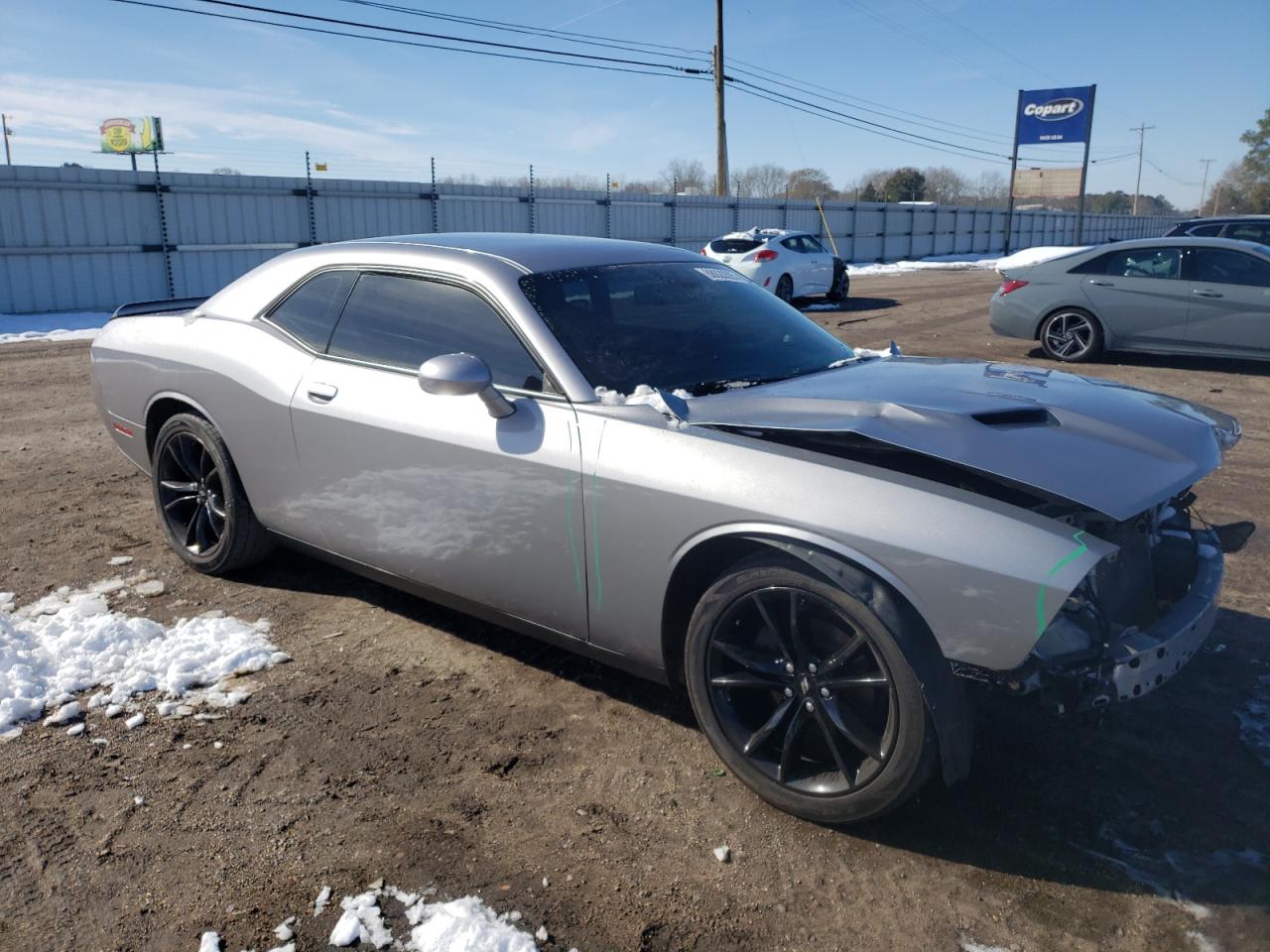 2018 Dodge Challenger VIN 2C3CDZAG8JH204368 Copart auction photo, front end damage thumbnail 4