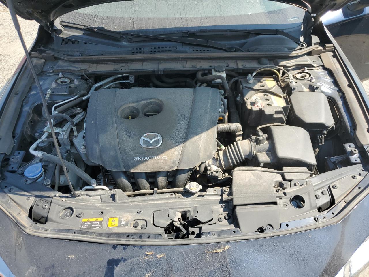2021 Mazda 3 VIN JM1BPBBL0M1344225 Copart auction photo, front end / side damage thumbnail 11
