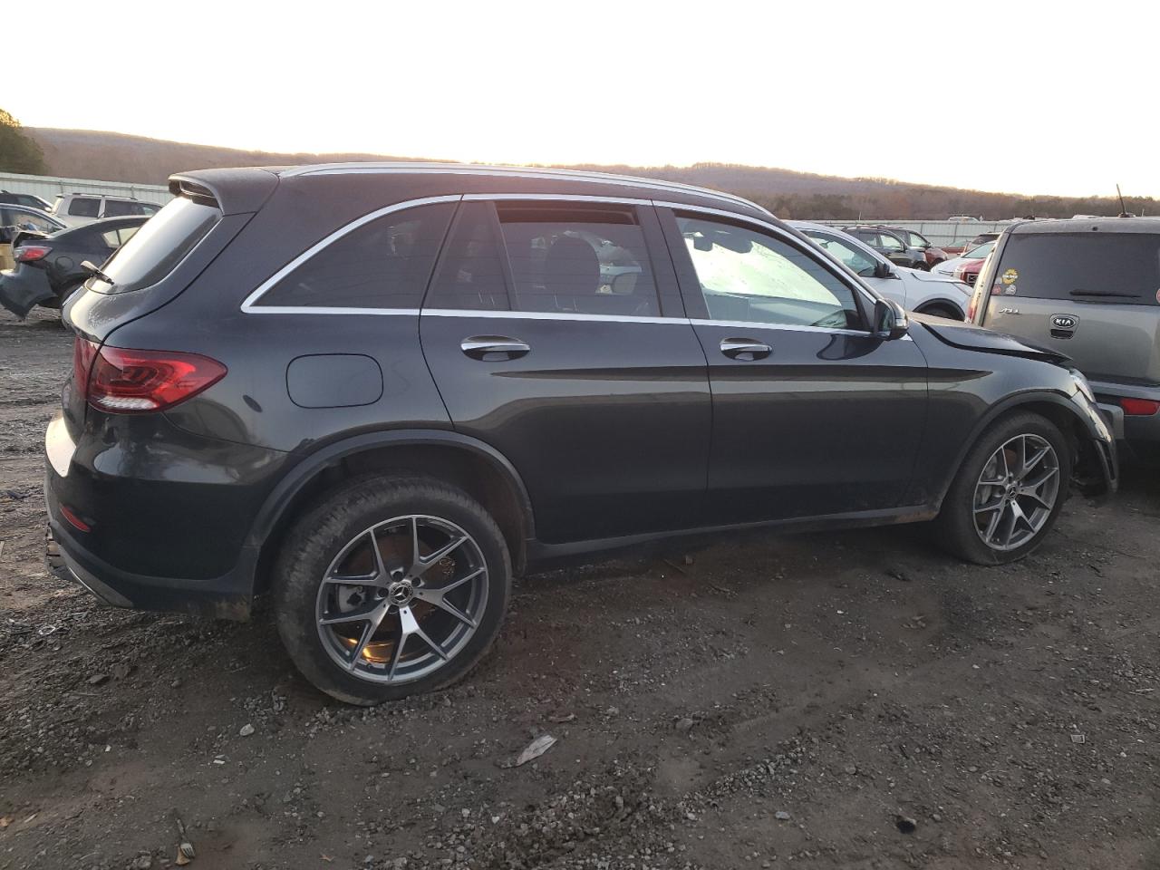 2020 Mercedes-Benz GLC VIN WDC0G8DB6LF674946 Copart auction photo, all over / undercarriage damage thumbnail 3