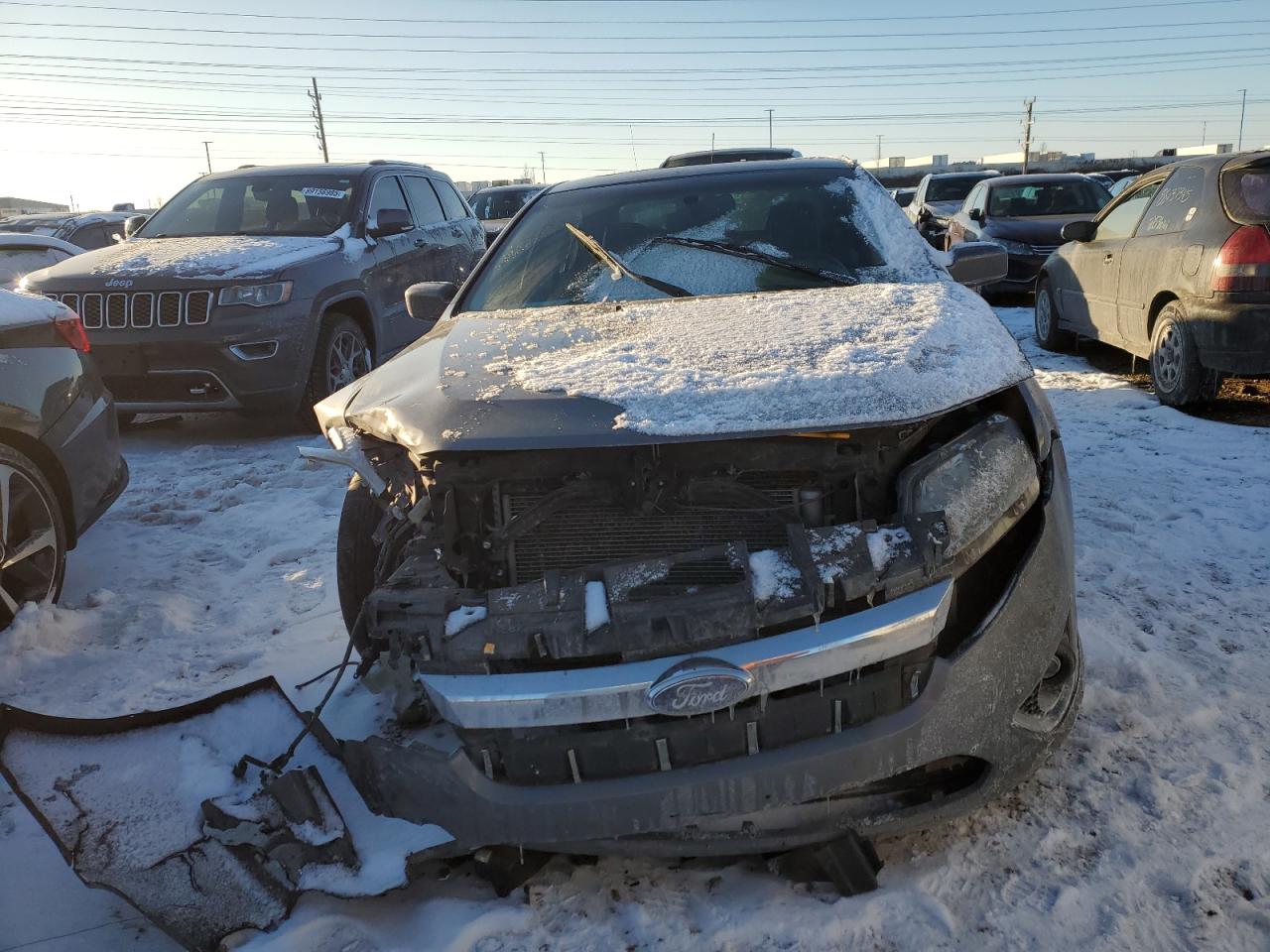 2010 Ford Fusion VIN 3FAHP0HA0AR268551 Copart auction photo, front end damage thumbnail 5