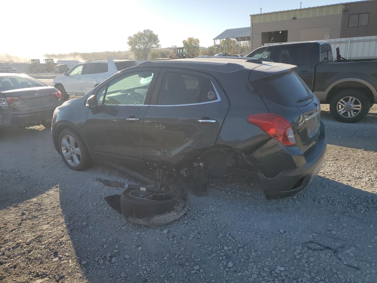 2016 Buick Encore VIN KL4CJASB5GB653415 Copart auction photo, rear end damage thumbnail 2