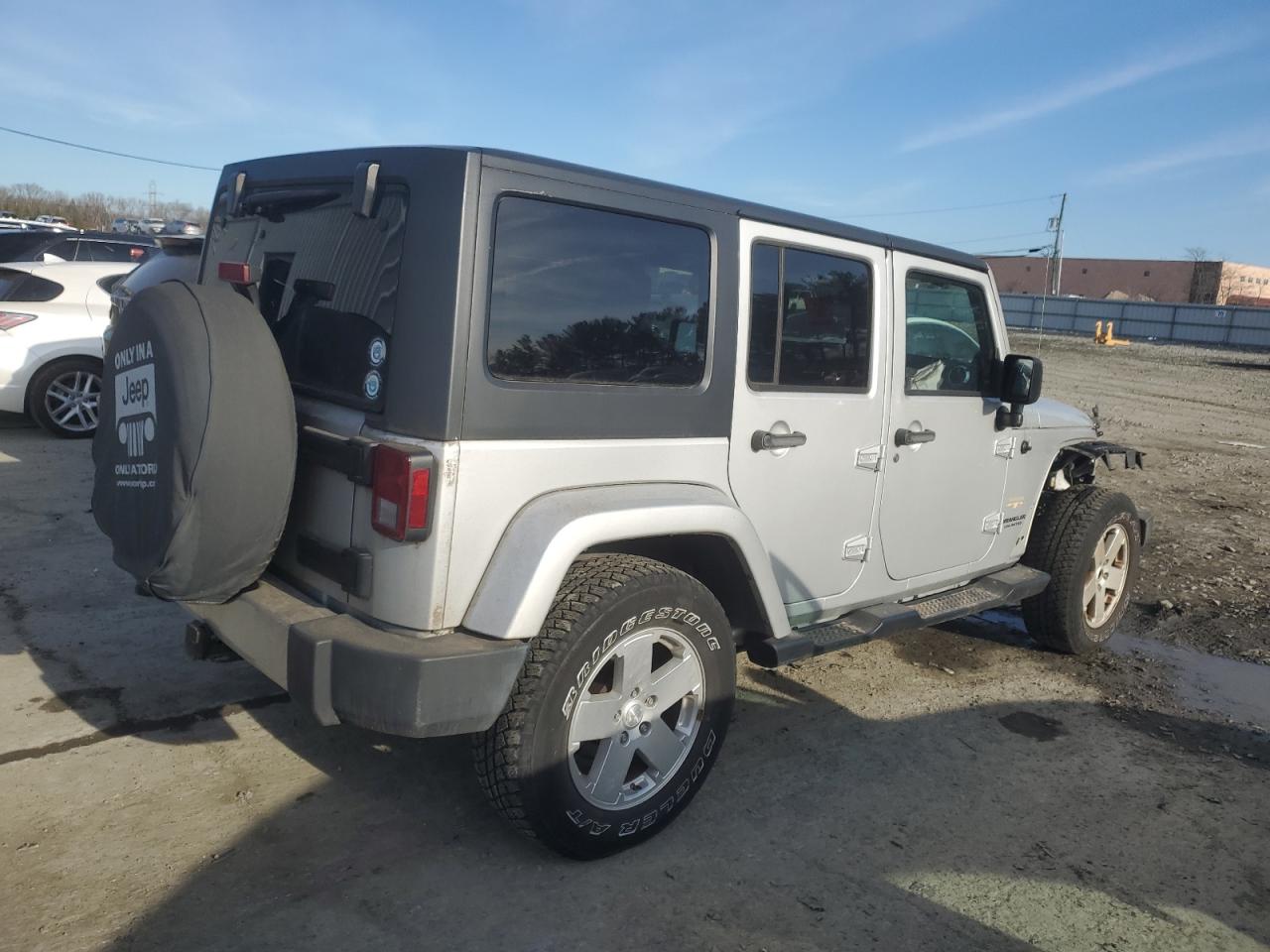2012 Jeep Wrangler VIN 1C4HJWEG8CL205934 Copart auction photo, front end damage thumbnail 3