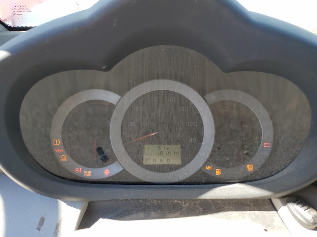 2010 Toyota RAV 4 VIN 2T3ZF4DV5AW047251 Copart auction photo, front end / side damage thumbnail 9