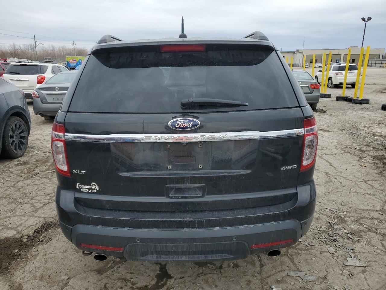2014 Ford Explorer VIN 1FM5K8D86EGB05991 Copart auction photo, front end / minor dent/scratches damage thumbnail 6