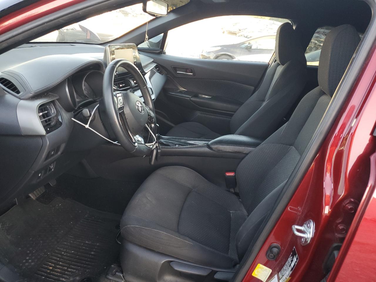 2019 Toyota C-HR VIN NMTKHMBXXKR077170 Copart auction photo, front end / side damage thumbnail 7
