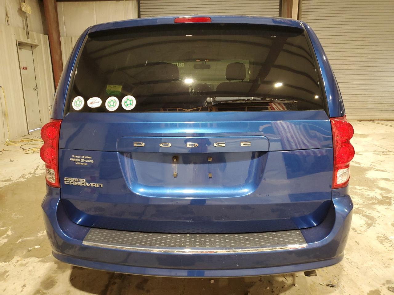2011 Dodge Caravan VIN 2D4RN3DG6BR632627 Copart auction photo, front end / side damage thumbnail 6