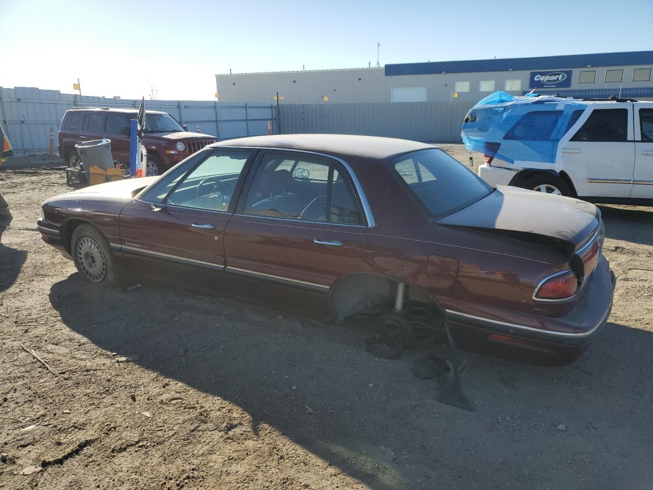 1997 Buick LeSabre VIN 1G4HP52K0VH568344 Copart auction photo, rear end damage thumbnail 2
