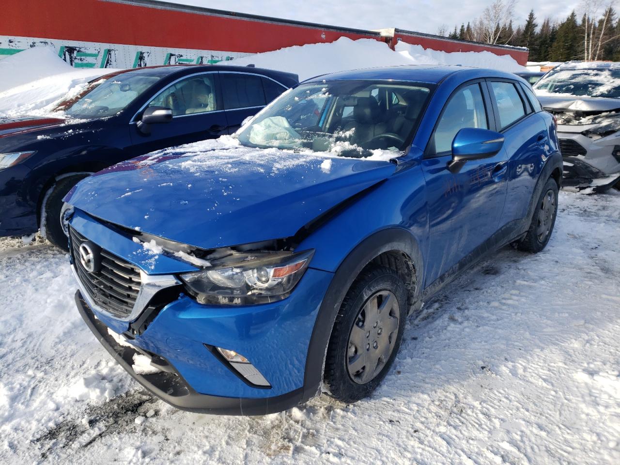 2016 Mazda CX-3 VIN JM1DKBC76G0109282 - Copart auction photo
