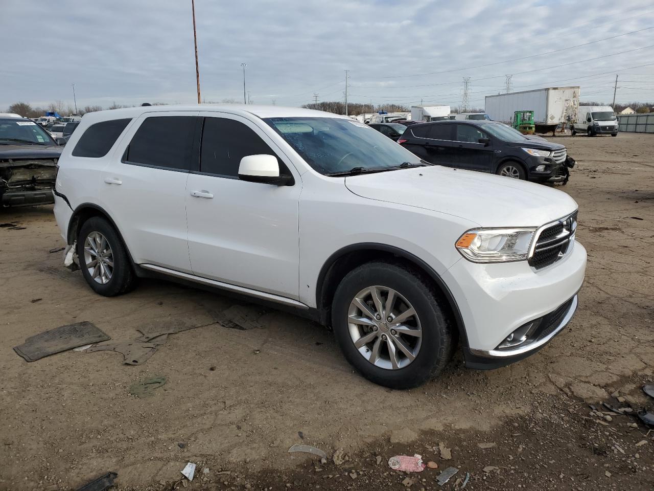 2018 Dodge Durango VIN 1C4RDHAG7JC100909 Copart auction photo, rear end damage thumbnail 4