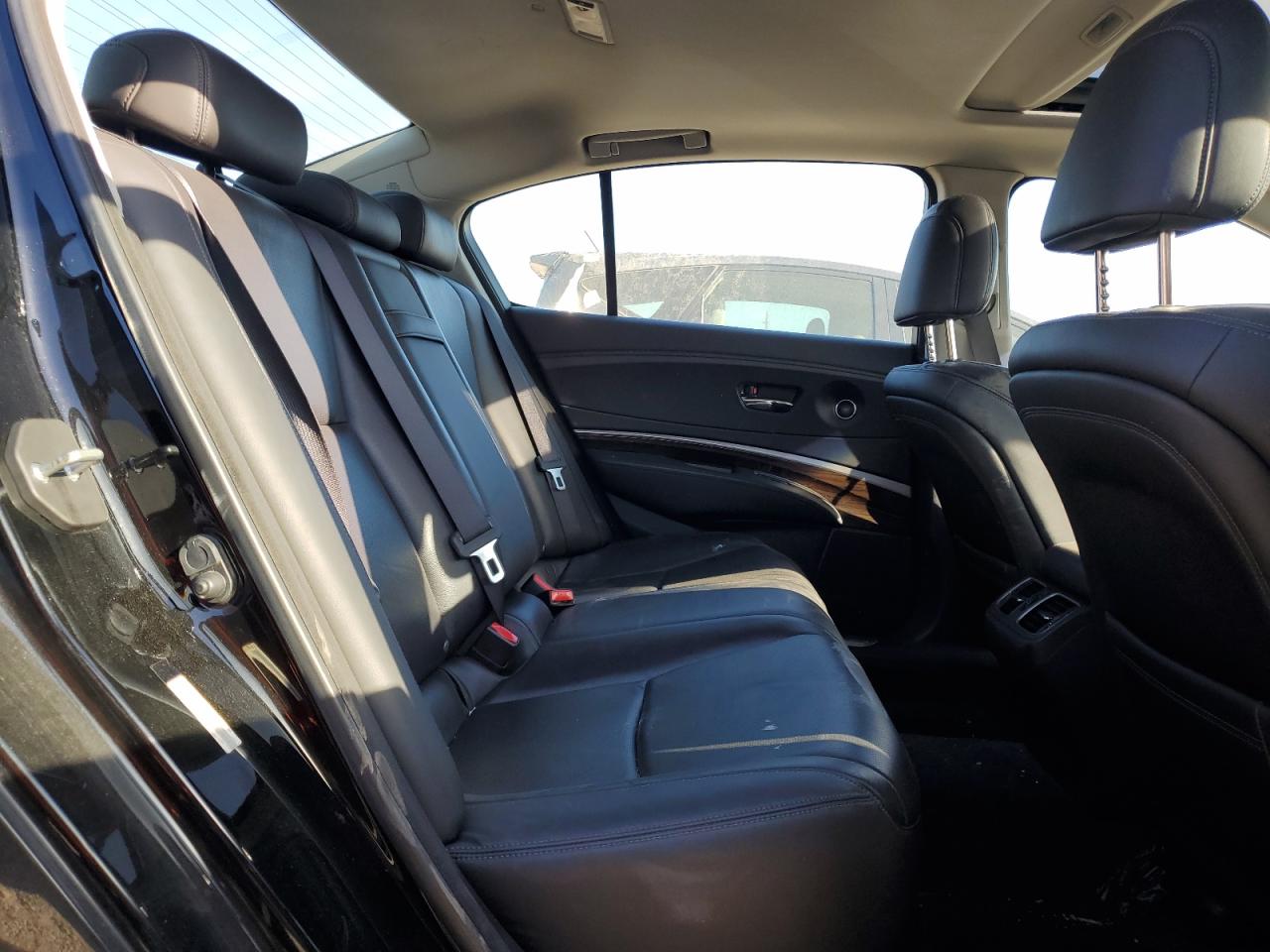 2014 Acura RLX VIN JH4KC1F50EC003834 Copart auction photo, front end / side damage thumbnail 10