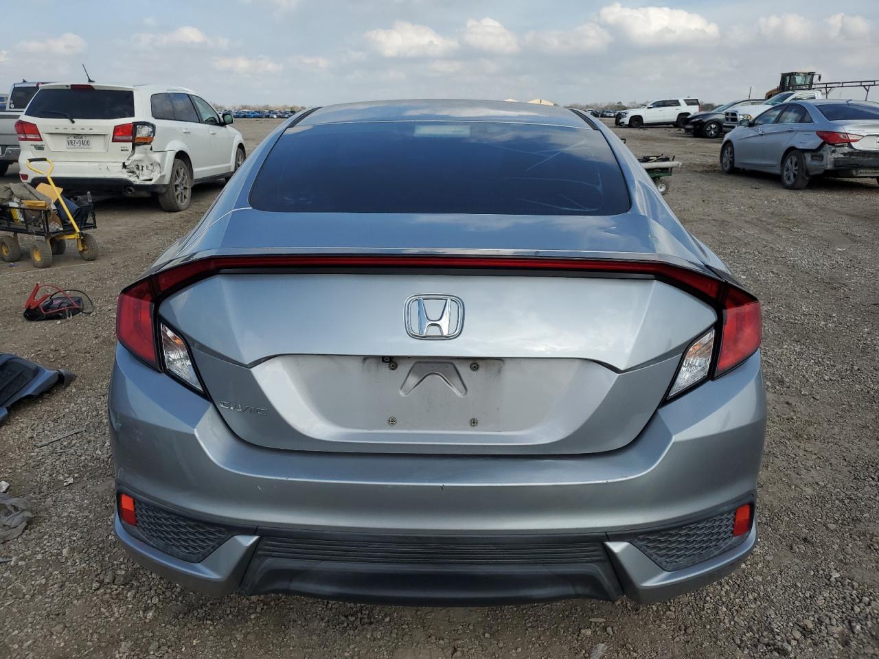 2016 Honda Civic VIN 2HGFC4B5XGH303795 Copart auction photo, front end / rear end damage thumbnail 6