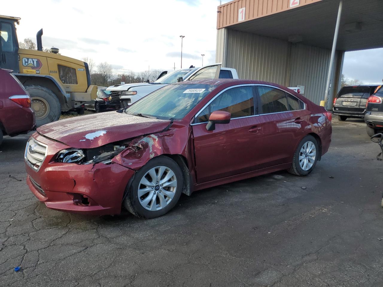2015 Subaru Legacy VIN 4S3BNBC65F3034092