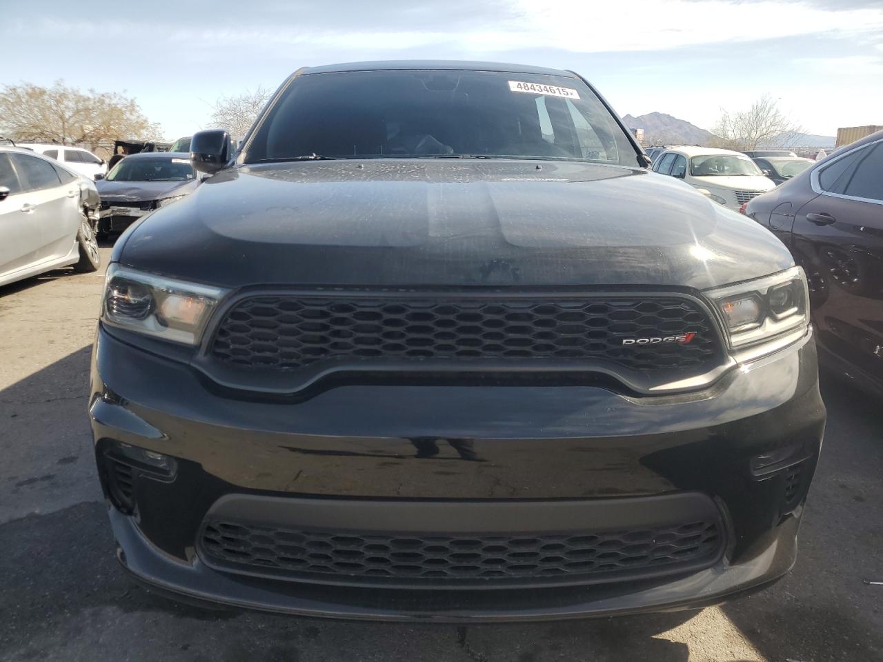 2021 Dodge Durango VIN 1C4RDHDG3MC641441 Copart auction photo, front end / side damage thumbnail 5