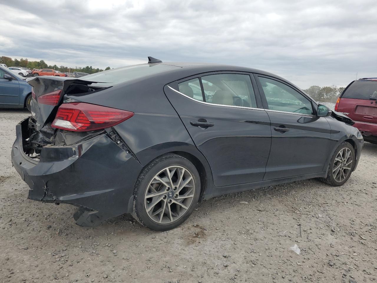 2020 Hyundai Elantra VIN 5NPD84LF6LH524178 Copart auction photo, rear end / front end damage thumbnail 3