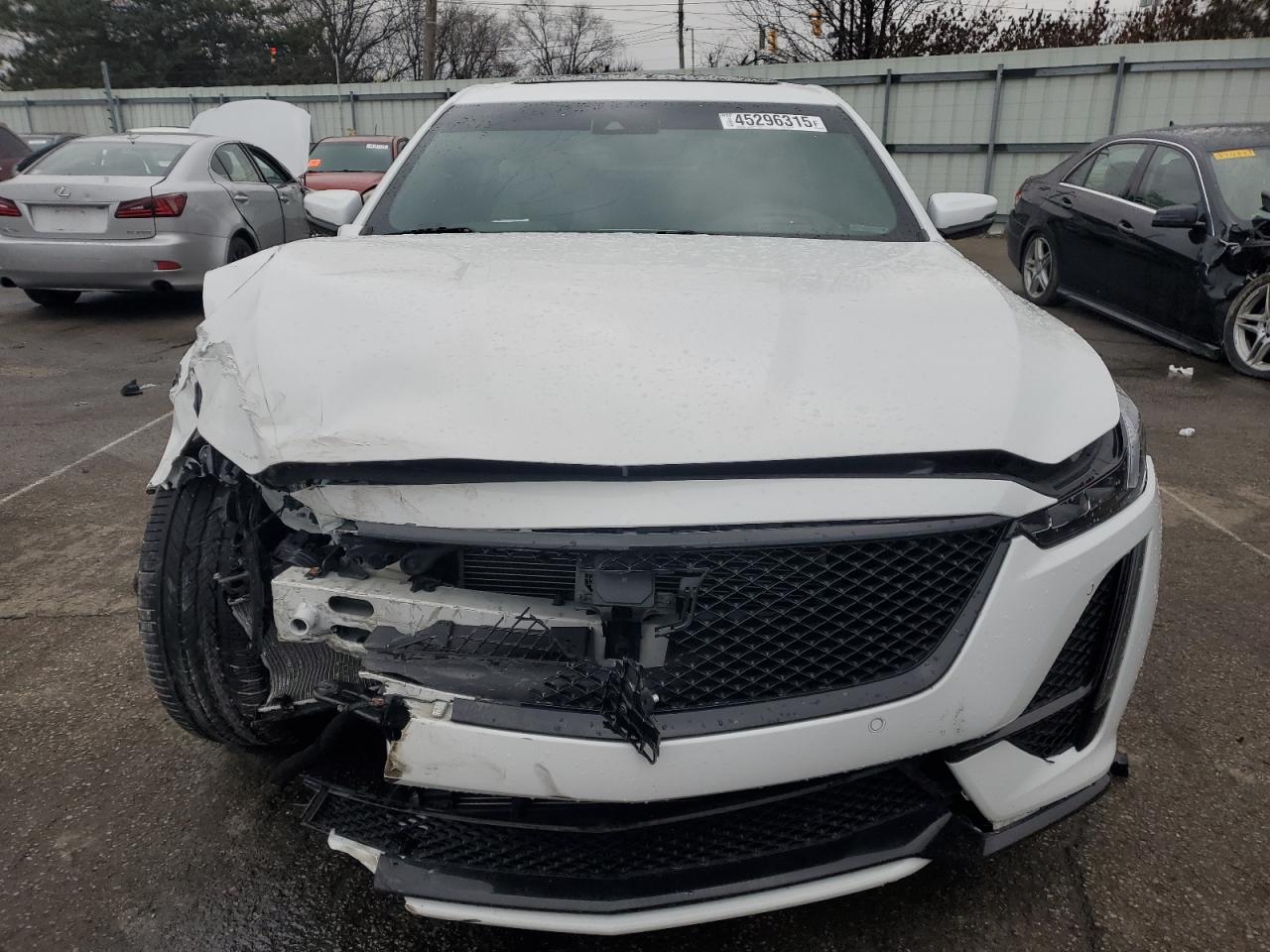 2021 Cadillac CT5 VIN 1G6DV5RW6M0144314 Copart auction photo, front end damage thumbnail 5