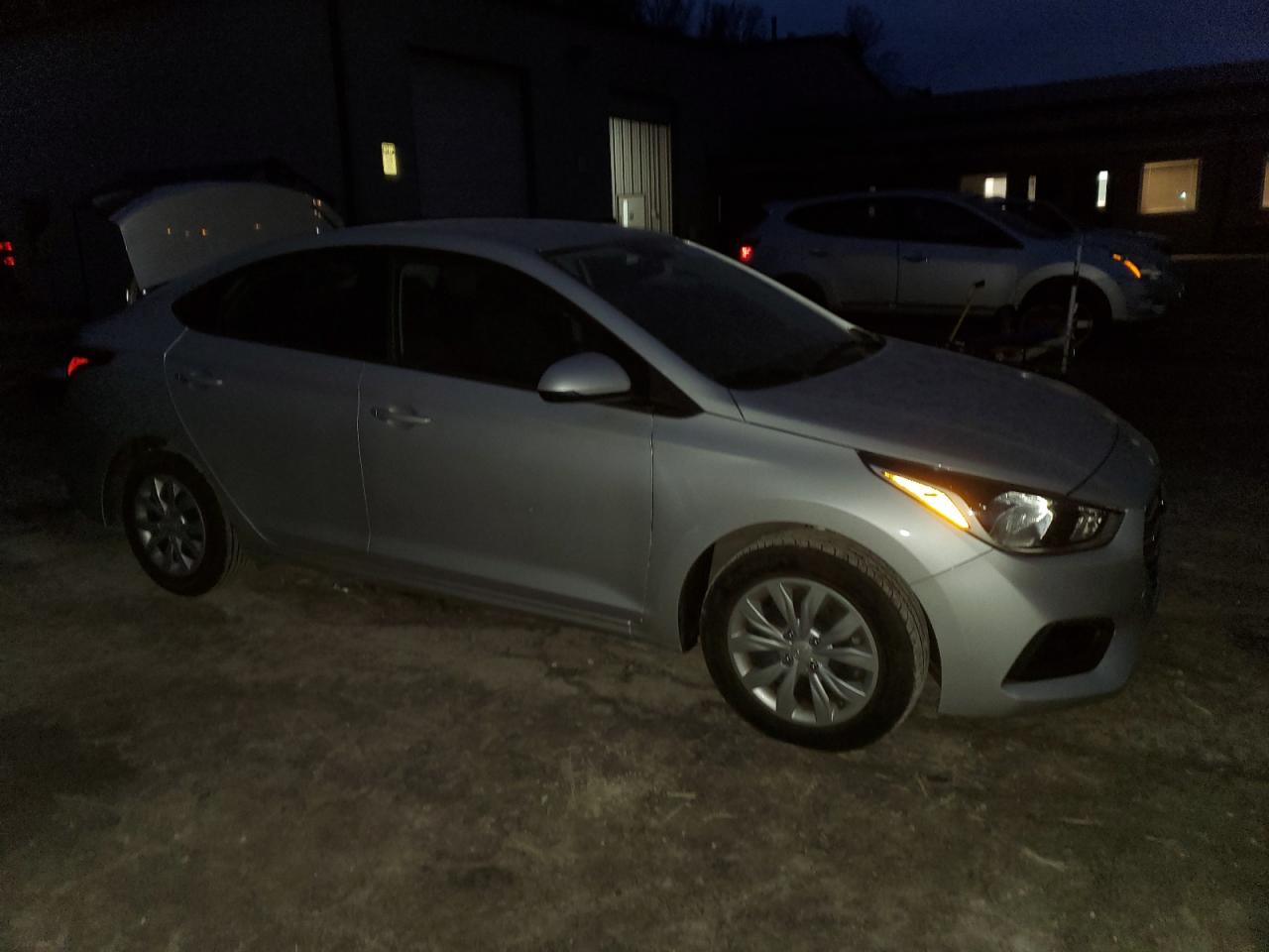 2022 Hyundai Accent VIN 3KPC24A63NE174046 Copart auction photo, rear end damage thumbnail 4