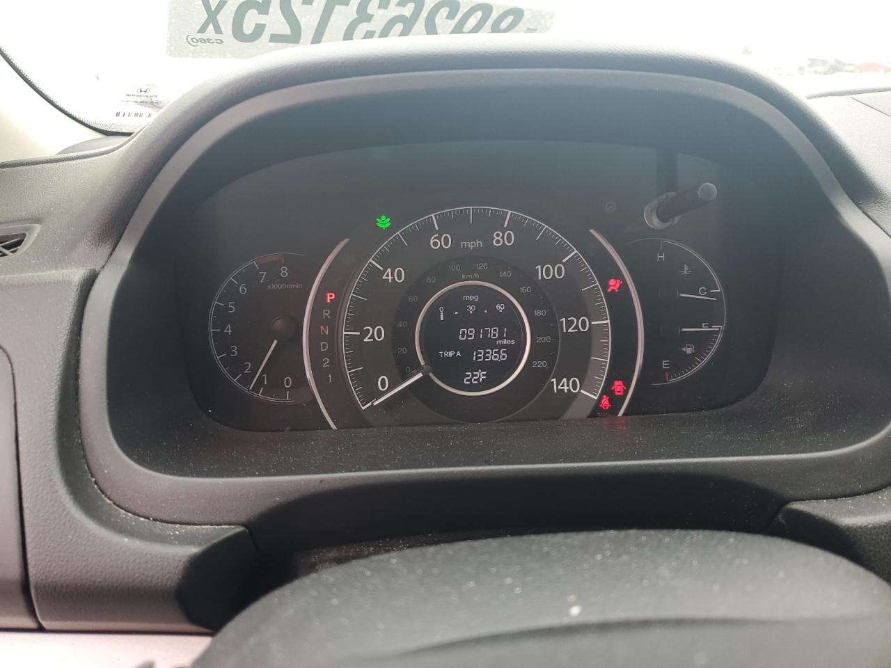 2014 Honda CR-V VIN 5J6RM4H3XEL041401 Copart auction photo, rear end / side damage thumbnail 9
