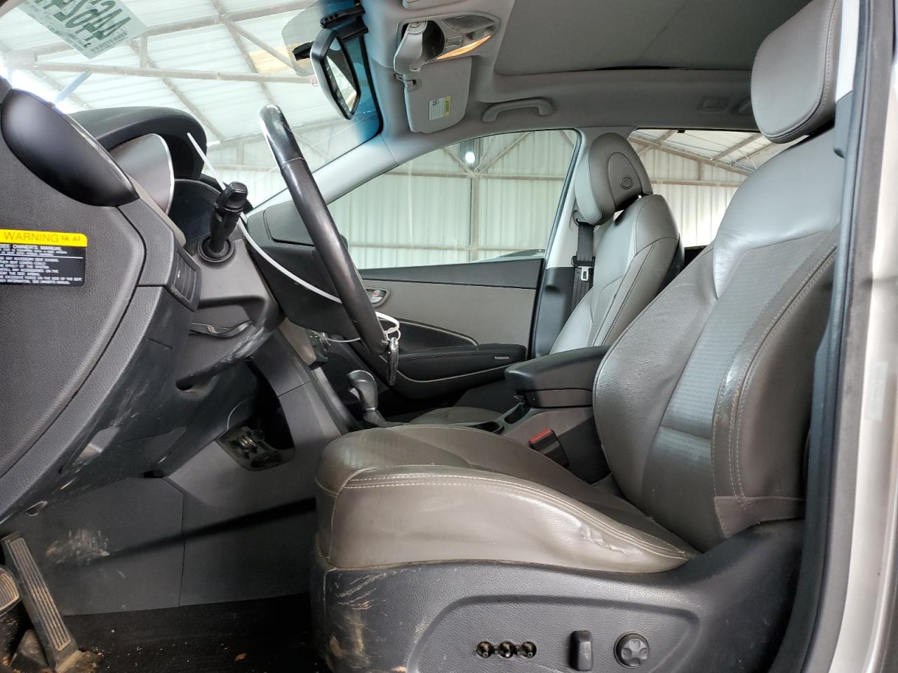 2013 Hyundai Santa Fe VIN 5XYZW3LA3DG011411 Copart auction photo, front end damage thumbnail 7