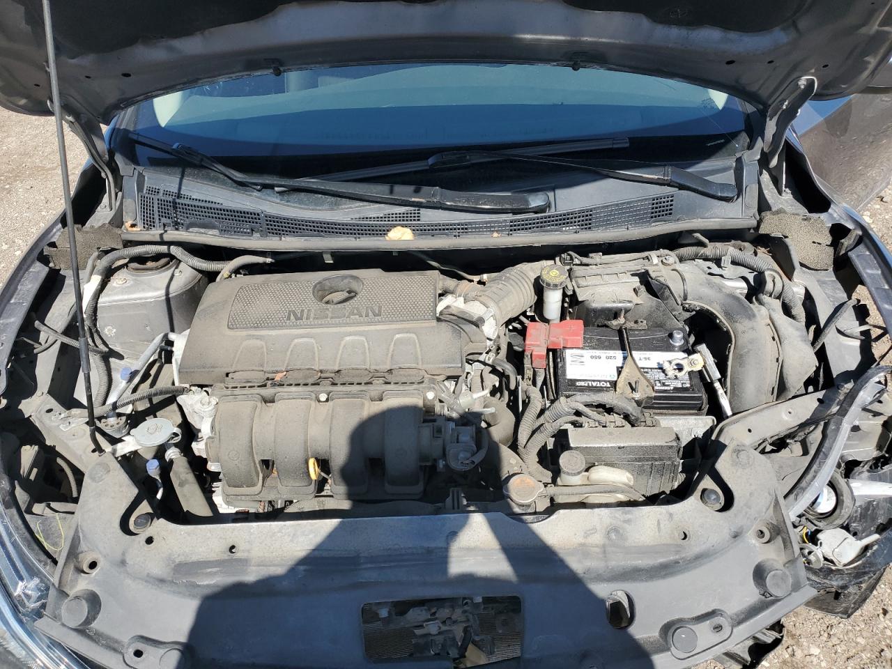 2017 Nissan Sentra VIN 3N1AB7AP1HY357601 Copart auction photo, front end damage thumbnail 13