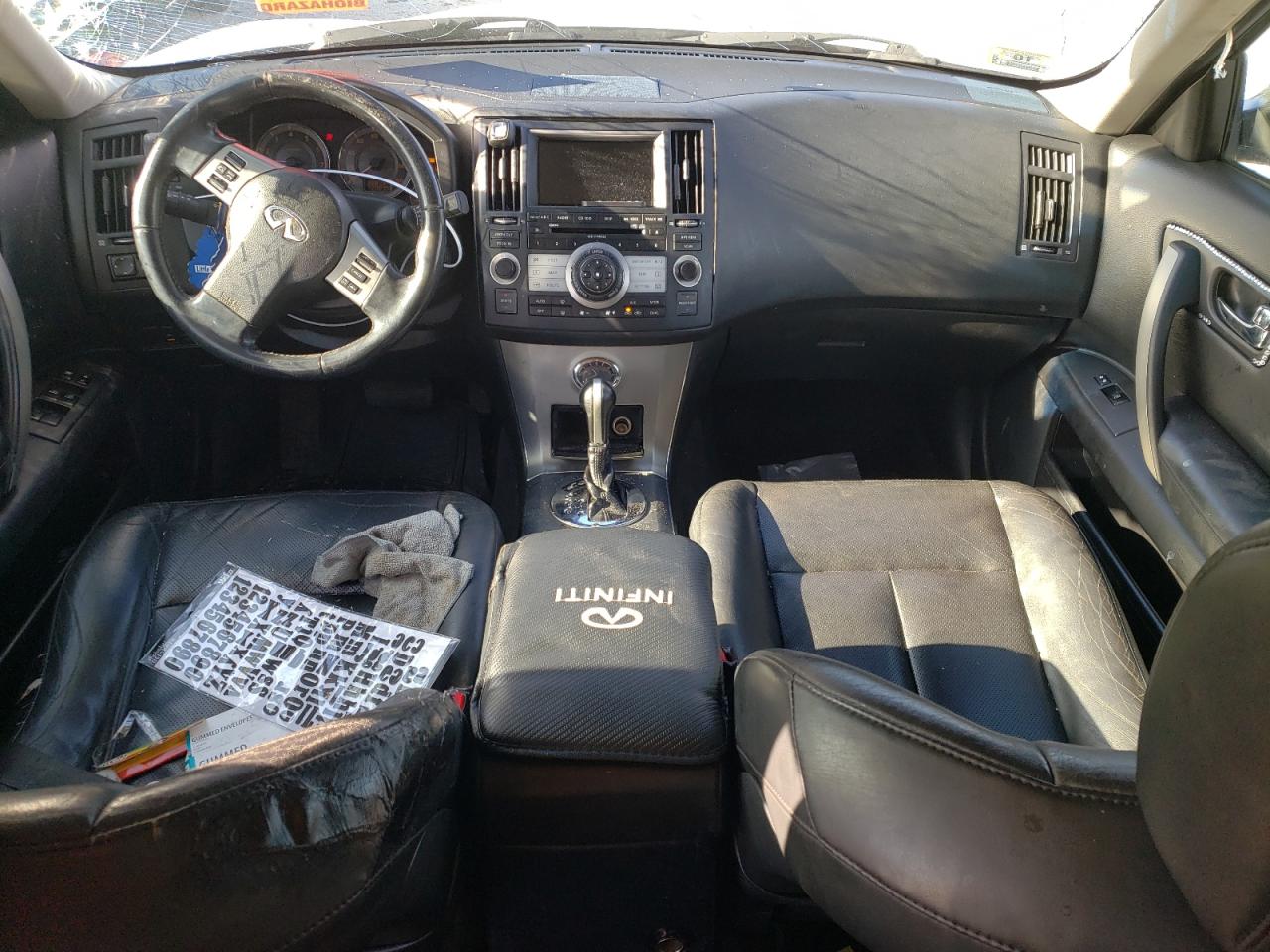 2008 Infiniti FX VIN JNRAS08W88X207052 Copart auction photo, rollover / side damage thumbnail 8