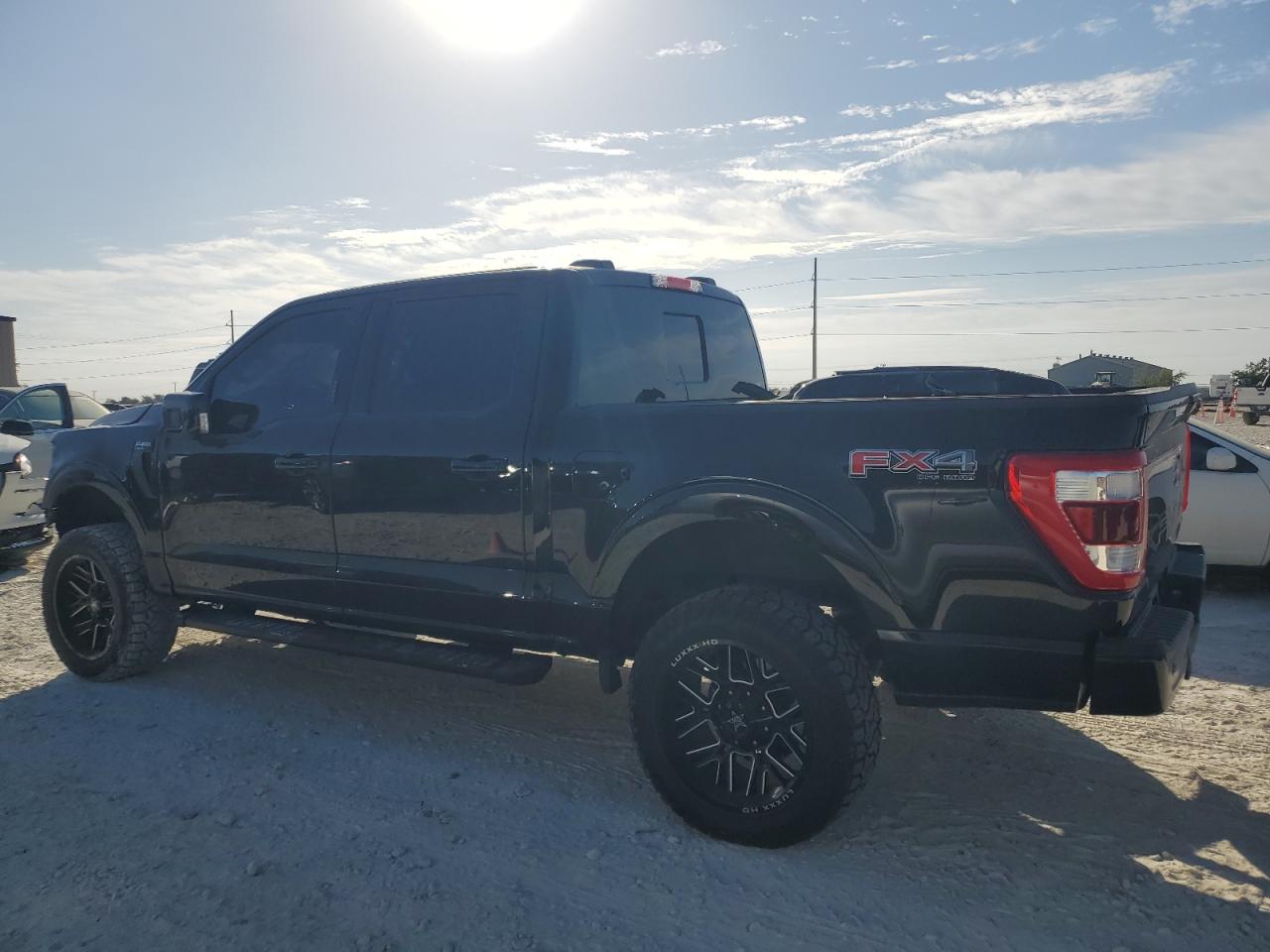 2023 Ford F-150 VIN 1FTFW1E5XPKF48640 Copart auction photo, front end / side damage thumbnail 2