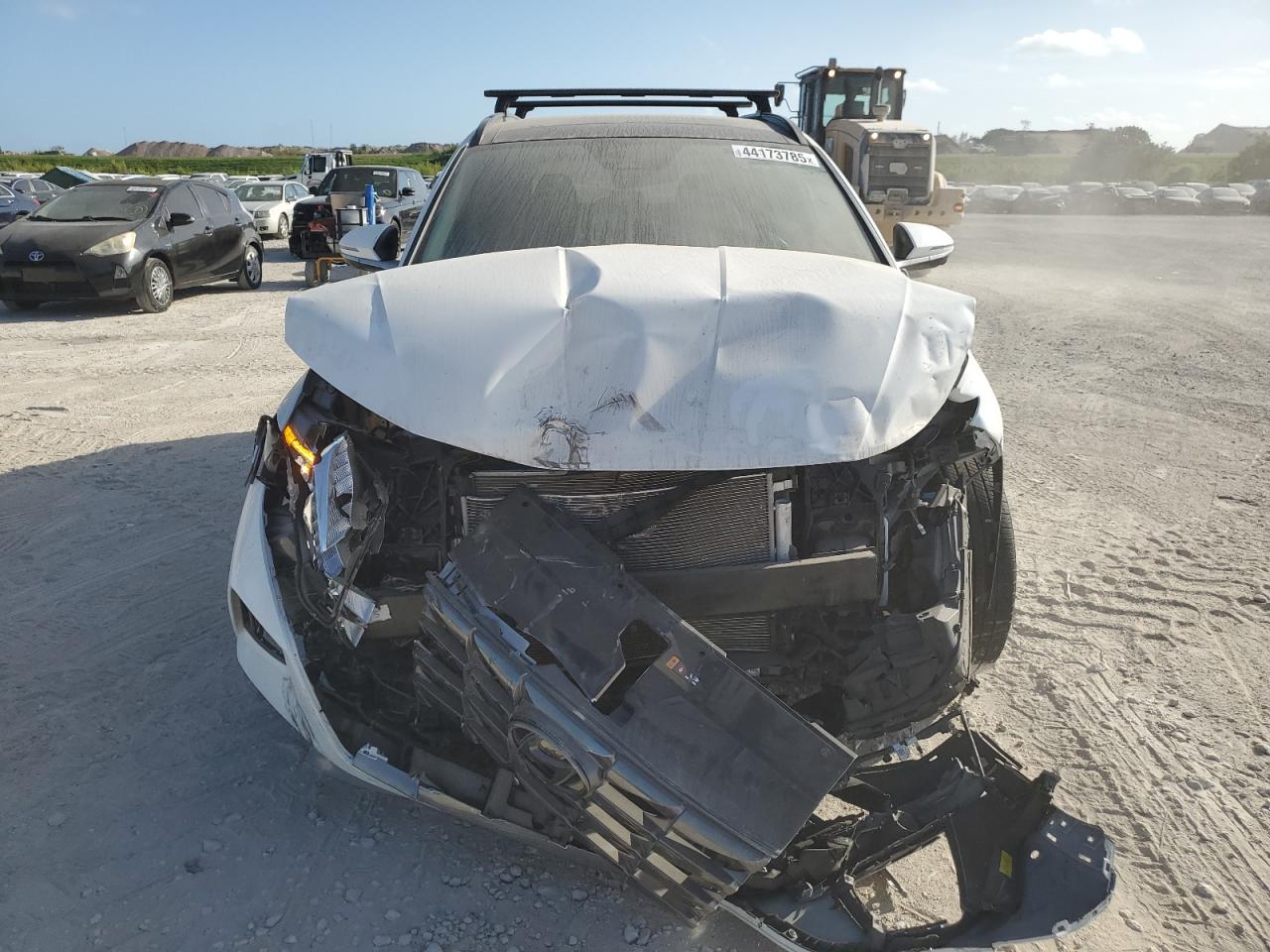 2022 Hyundai Tucson VIN 5NMJE3AE8NH143545 Copart auction photo, front end / minor dent/scratches damage thumbnail 5