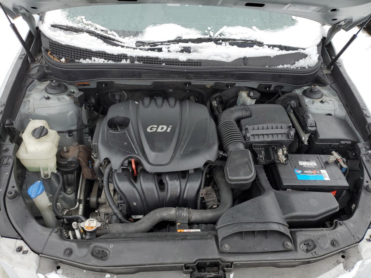 2014 Hyundai Sonata VIN 5NPEB4AC6EH888408 Copart auction photo, side / undercarriage damage thumbnail 11